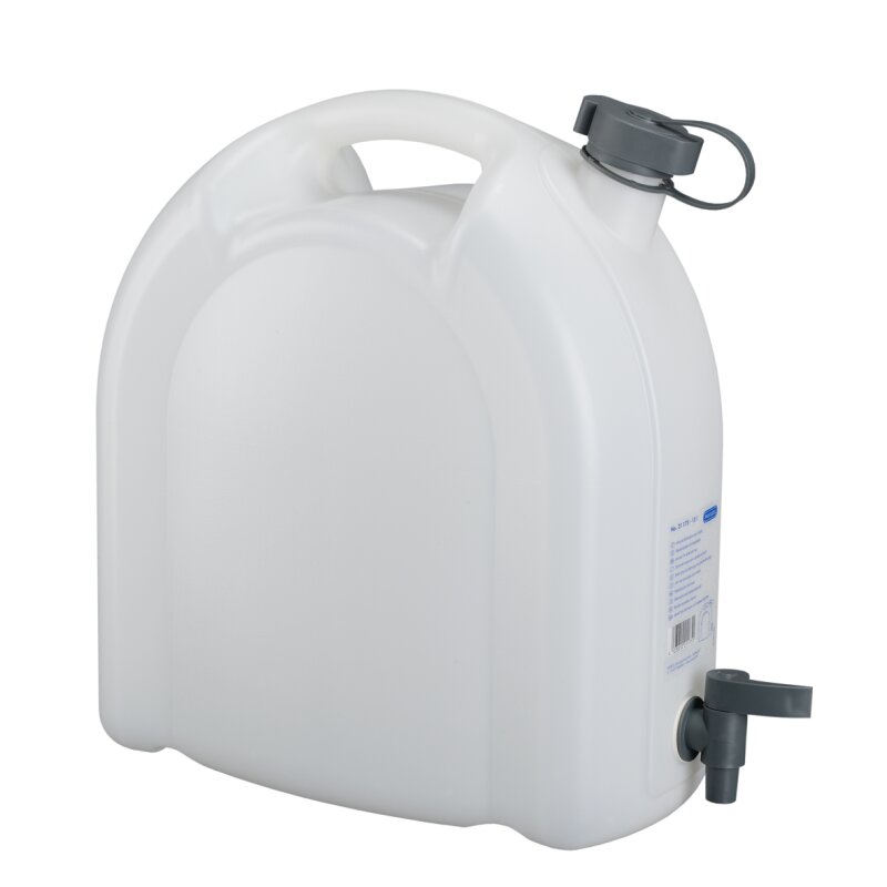 Wasserkanister 15l HDPE mit Ablasshahn, 14,99 €